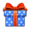 Wrapped Gift emoji on Samsung